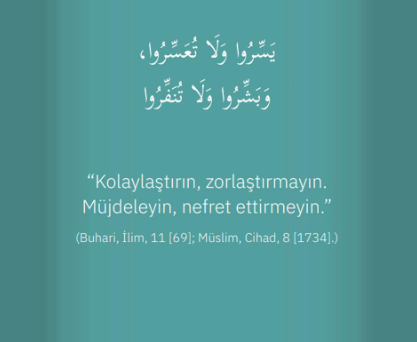 İSLAM KOLAYLIK DİNİDİR