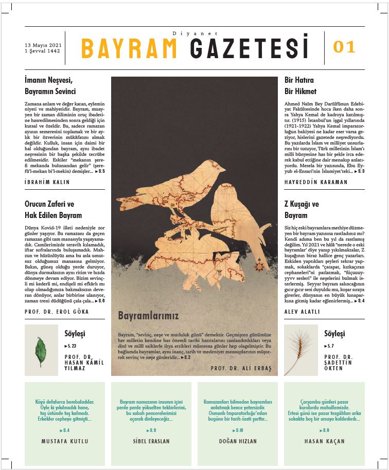 2021 Ramazan Bayram Gazetesi